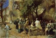 unknow artist Arab or Arabic people and life. Orientalism oil paintings 90 Germany oil painting artist
